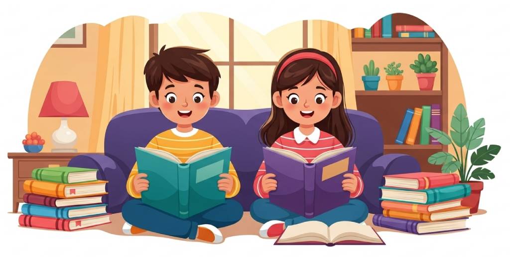 Portada del artículo: Cómo evaluar el progreso lector en casa sin presionar ni comparar