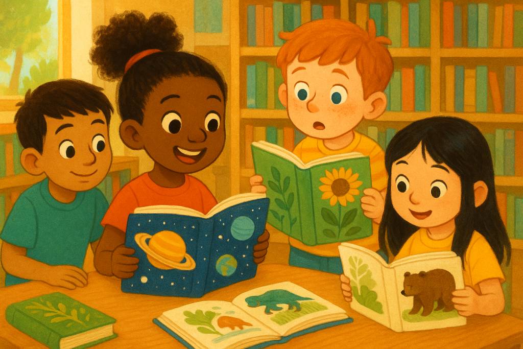 Portada del artículo: La importancia de la lectura de no ficción en la infancia