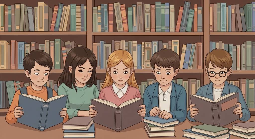 Portada del artículo: Transición a libros más complejos: estrategias para 9-12 años